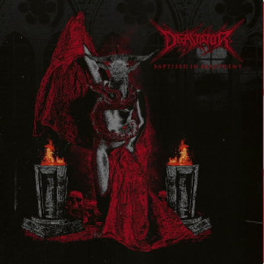 Devastator - Baptised In Blasphemy - LP COLOURED - Listenable - Image 2