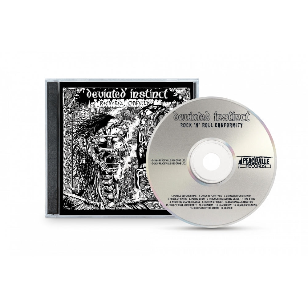 Deviated Instinct - Rock `N` Roll Conformity - CD - Peaceville Records - Image 2