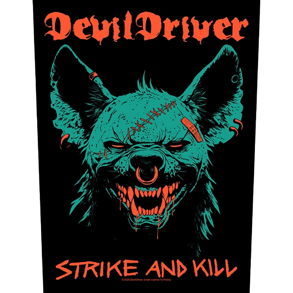 DevilDriver - Strike and Kill - BACKPATCH - Razamataz