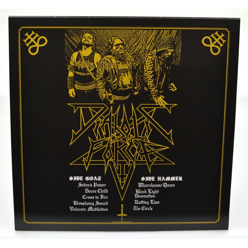Diabolic Force - Praise Of Satan - LP COLOURED - Hells Headbangers Records - Image 3