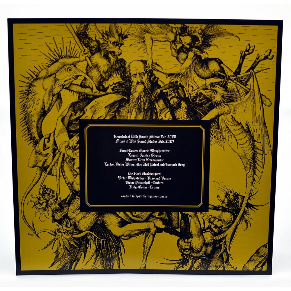 Diabolic Force - Praise Of Satan - LP COLOURED - Hells Headbangers Records - Image 4