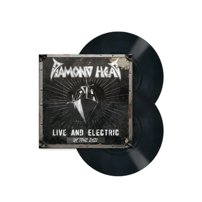 Diamond Head - Live And Electric - DOUBLE LP - Warner