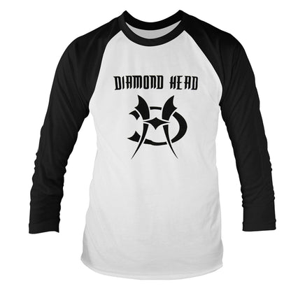 Diamond Head - Logo - Baseball Shirt 3/4 Sleeve - PHD