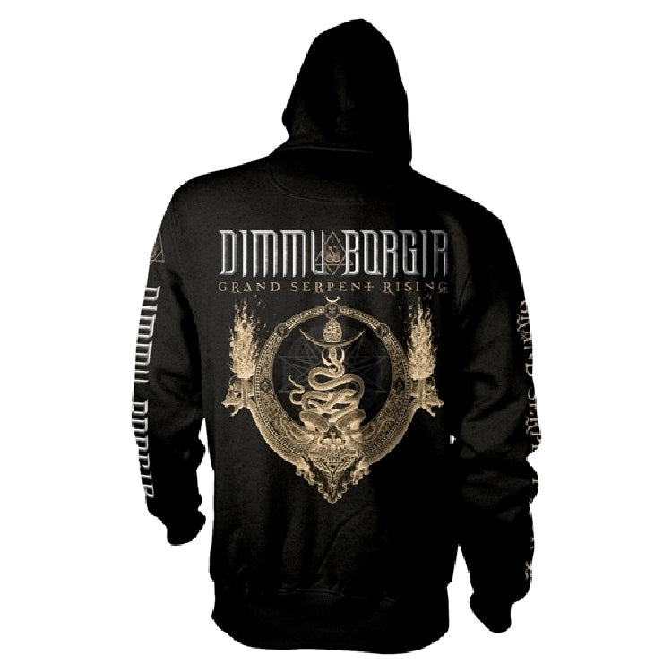 Dimmu Borgir - Grand Serpent Rising (Black) - Hooded Sweat Shirt Zip - PHD - Image 2