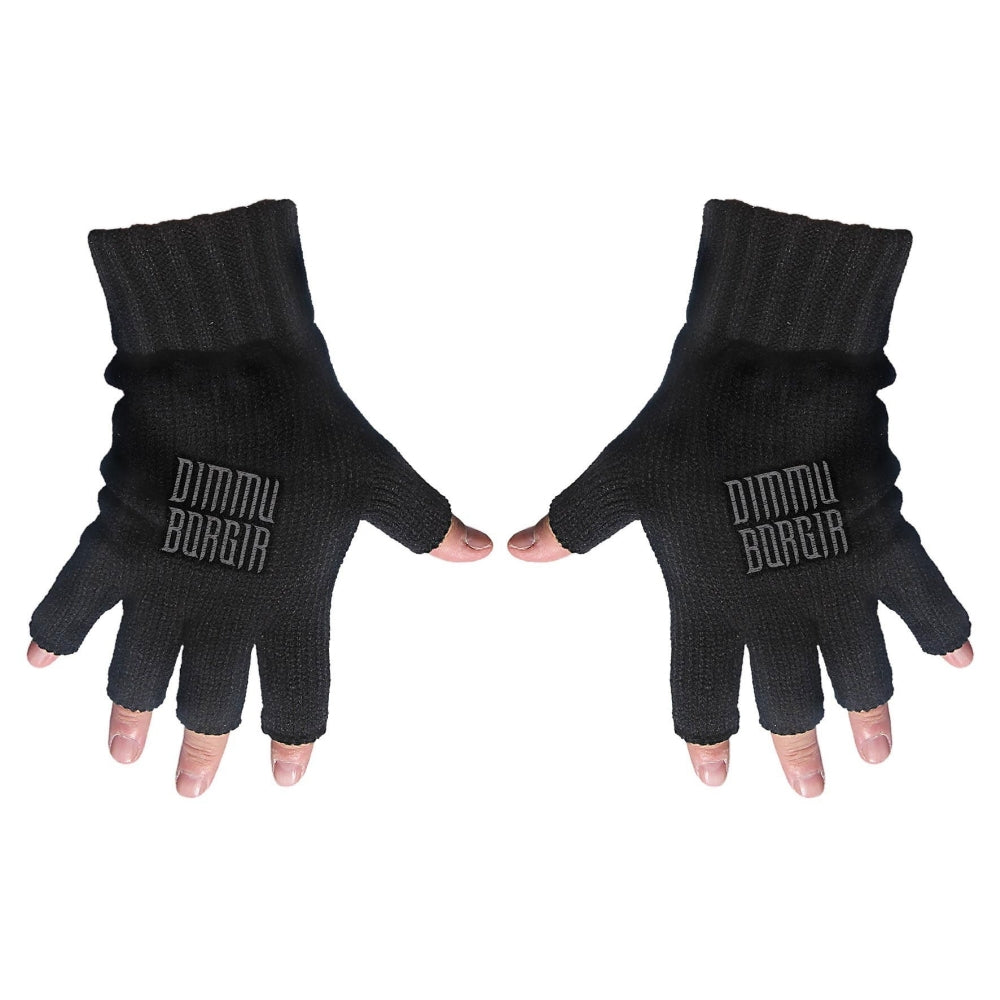 Dimmu Borgir - Logo - FINGERLESS GLOVES - Razamataz