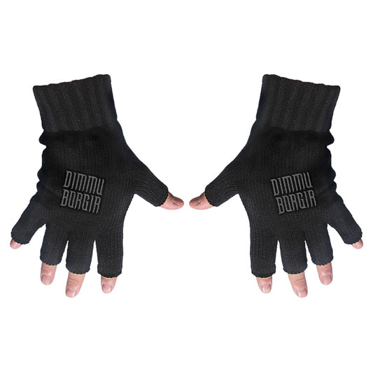 Dimmu Borgir - Logo - FINGERLESS GLOVES - Razamataz