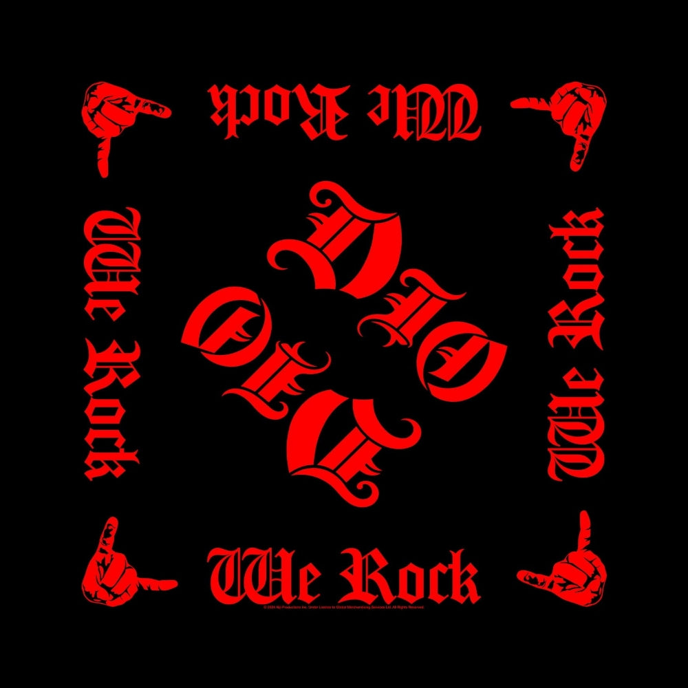 Dio - We Rock - Bandana - Razamataz