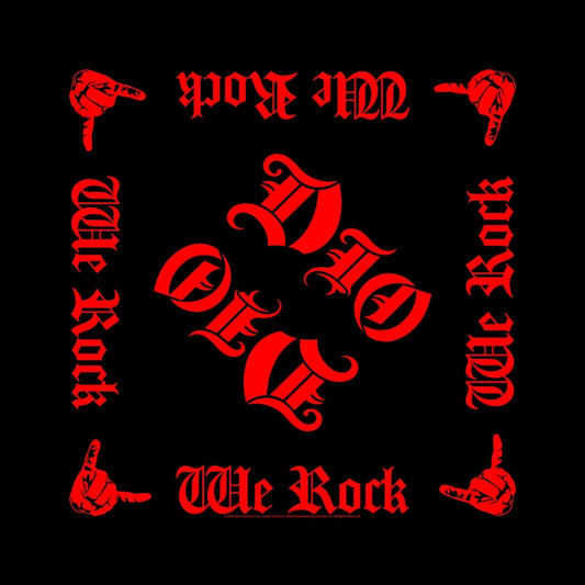 Dio - We Rock - Bandana - Razamataz