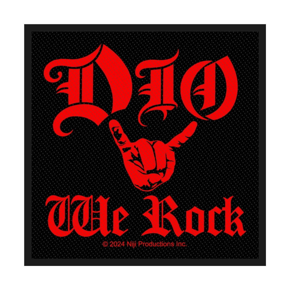 Dio - We Rock - Patch - Razamataz