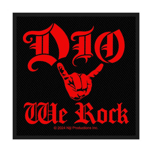 Dio - We Rock - Patch - Razamataz