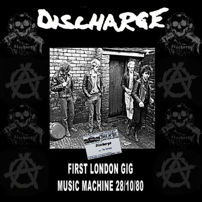 Discharge - Live At The Music Machine 1980 - LP COLOURED - Back on Black - Image 2