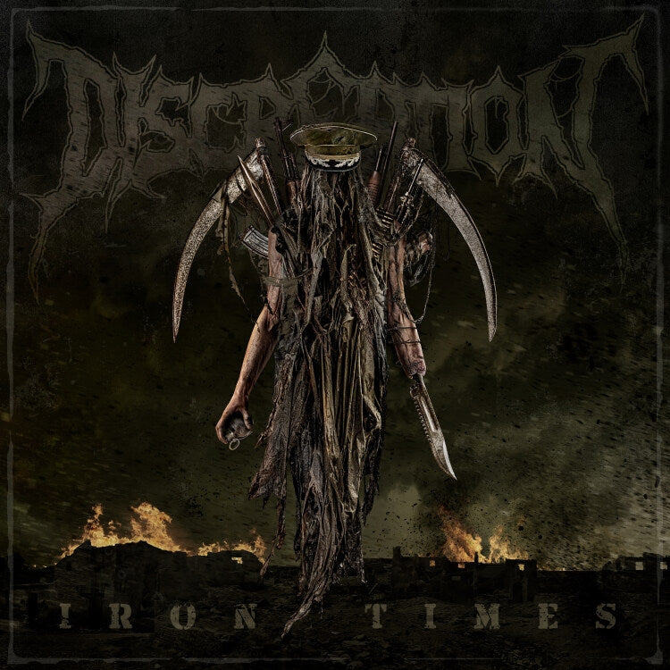Discreation - Iron Times - CD DIGIPAK - Massacre Records