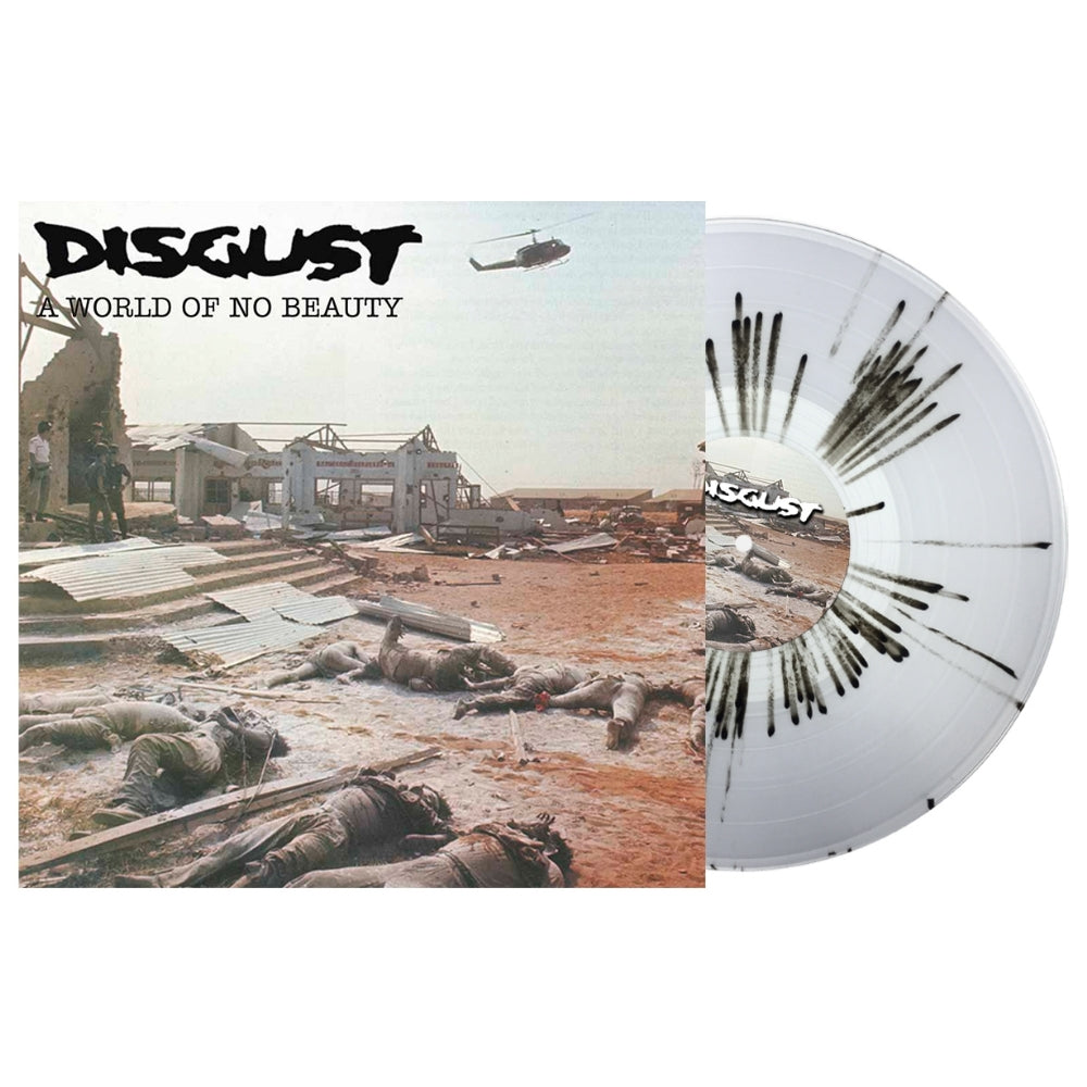 Disgust - A World Of No Beauty - Thrown Into Oblivion - DOUBLE LP COLOURED - Back on Black