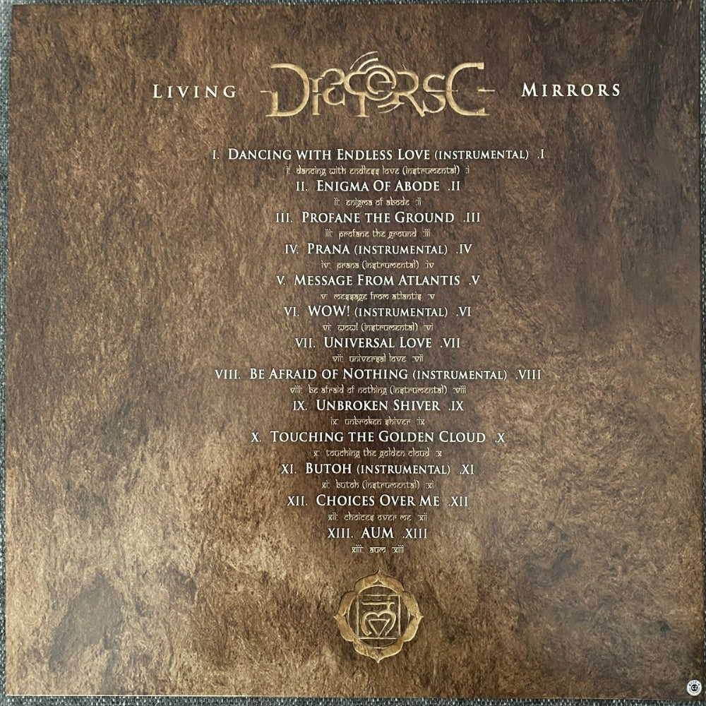 Disperse - Living Mirrors - DOUBLE LP GATEFOLD - Ghost Mutt Records - Image 2
