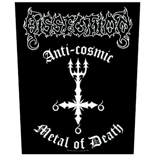 Dissection - Anti-Cosmic Metal Of Death - BACKPATCH - Razamataz