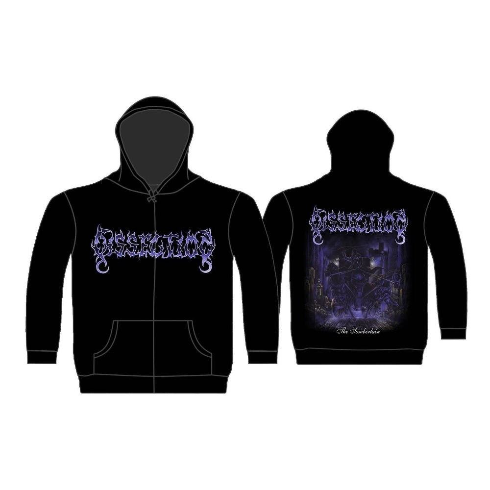 Dissection - Somberlain - Hooded Sweat Shirt Zip - Razamataz