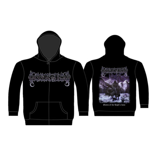 Dissection - Storm of the Light bane / Where dead angel's die - Hooded Sweat Shirt Zip - Razamataz