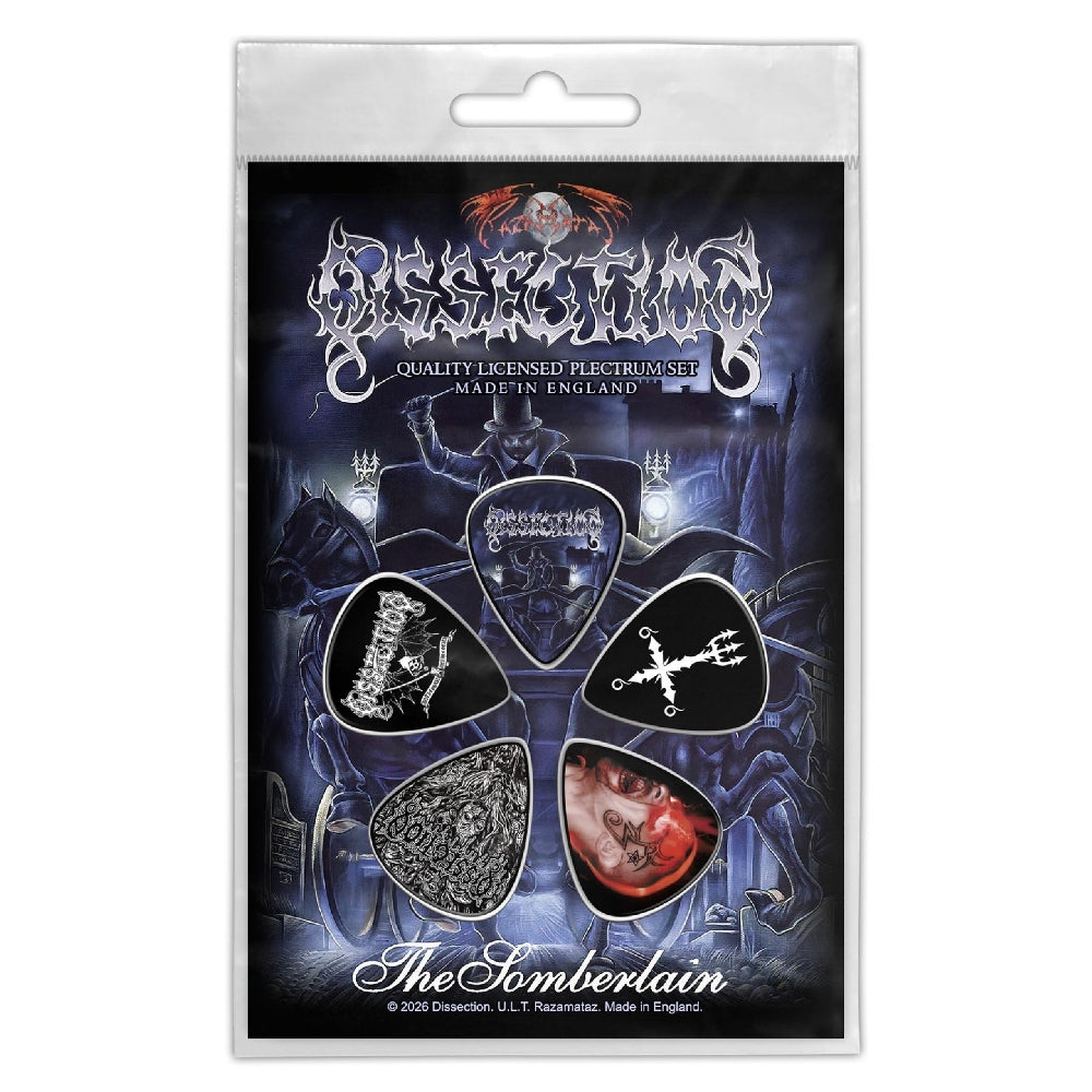 Dissection - The Somberlain - Guitar Pick Set - Razamataz