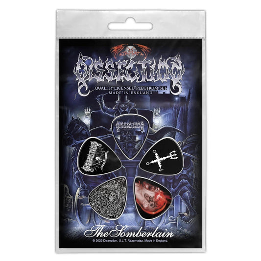 Dissection - The Somberlain - Guitar Pick Set - Razamataz