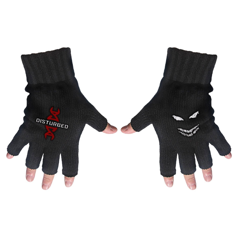 Disturbed - Reddna - FINGERLESS GLOVES - Razamataz