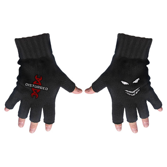 Disturbed - Reddna - FINGERLESS GLOVES - Razamataz