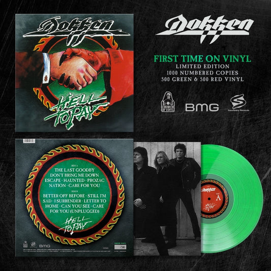 Dokken - Hell To Pay - LP COLOURED - Church Of Vinyl
