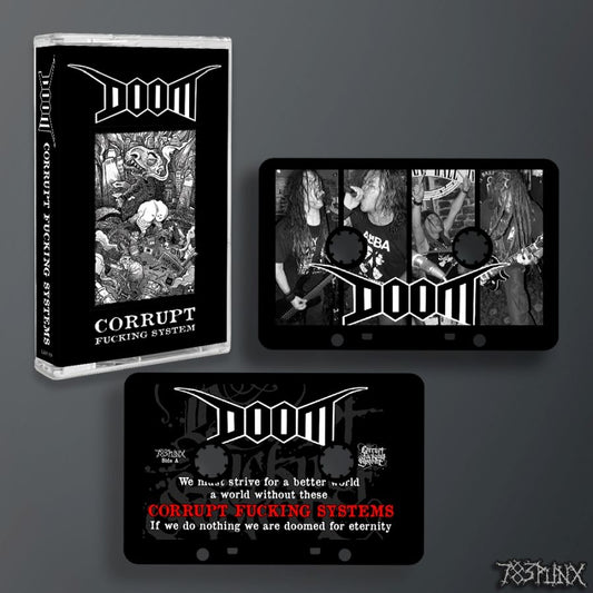 Doom - Corrupt Fucking System - CASSETTE - 783Punx