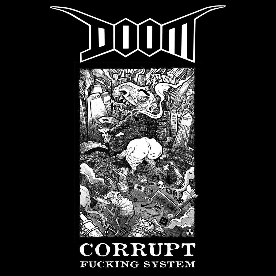 Doom - Corrupt Fucking System - CASSETTE - 783Punx - Image 2