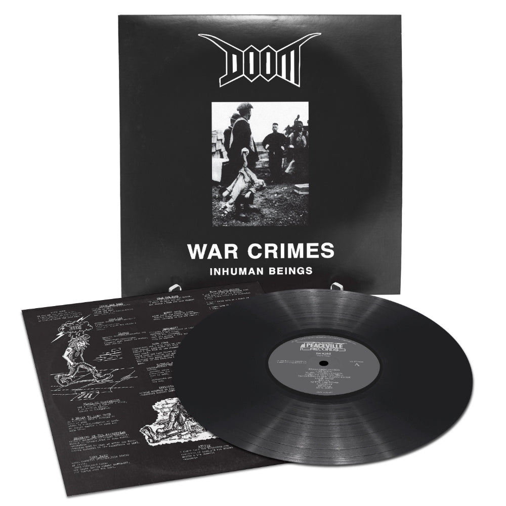 Doom - War Crimes – Inhuman Beings - LP - Peaceville Records