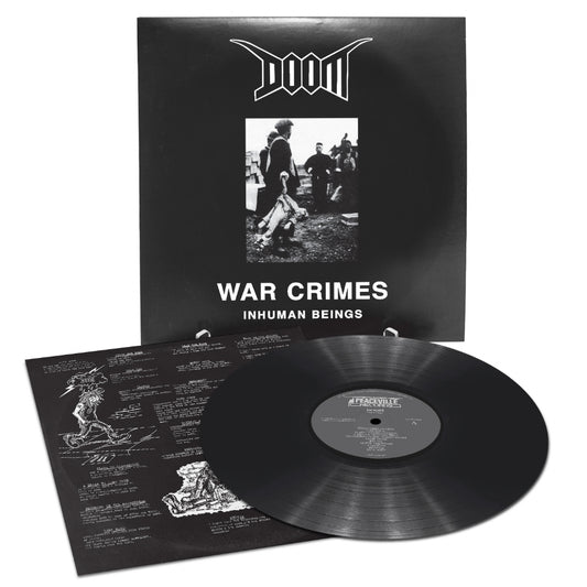 Doom - War Crimes – Inhuman Beings - LP - Peaceville Records