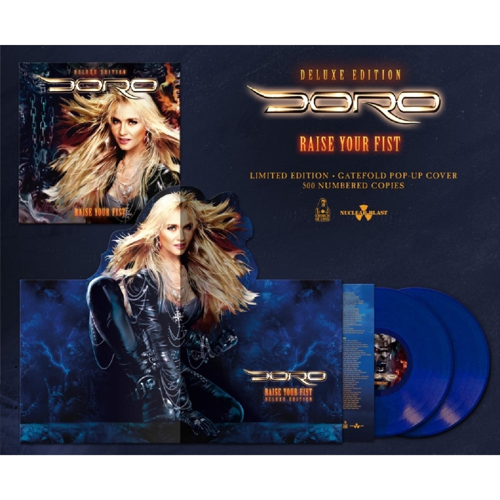 Doro - Raise Your Fist - DOUBLE LP GATEFOLD COLOURED - Church Of Vinyl