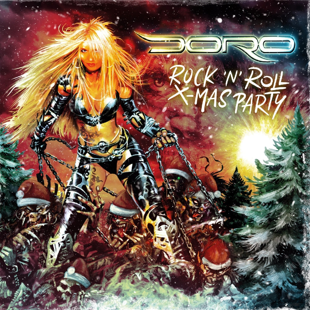 Doro - Rock 'N' Roll Christmas Party - 7" vinyl coloured - Rare Diamonds Productions