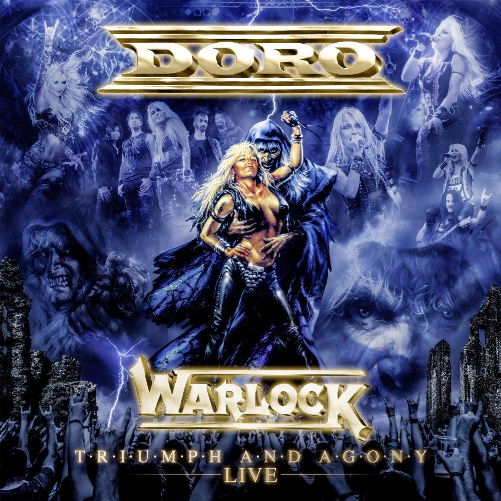 Doro - Warlock - Triumph And Agony Live - CD + BLU-RAY Digipak - Rare Diamonds Productions