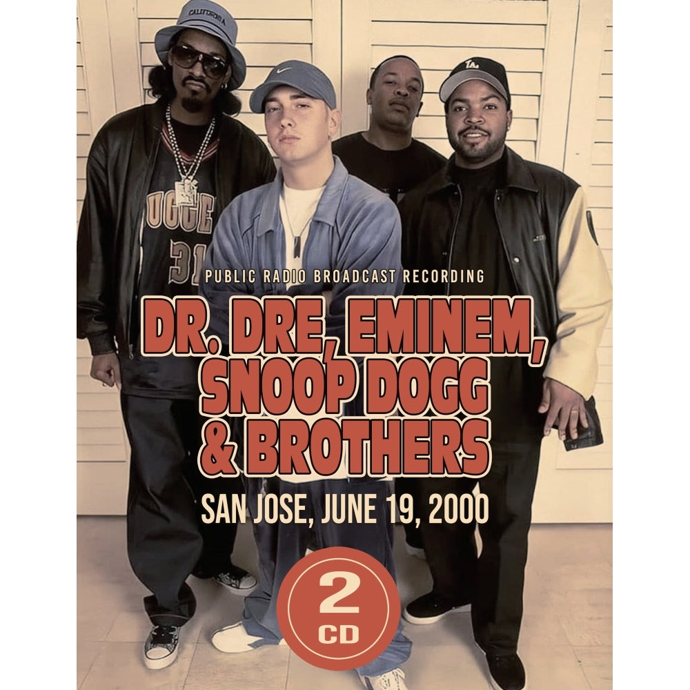 Dr Dre-Eminem-Snoop Dogg - San Jose, June 19, 2000 (Radio Broadcast Recordings) - 2CD DIGIFILE A5 - Laser Media