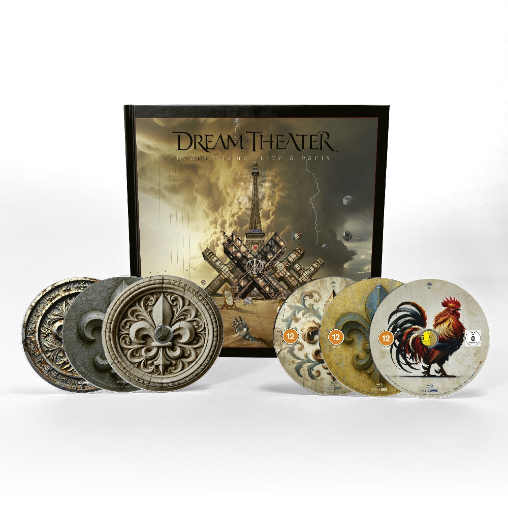 Dream Theater - Quarantième: Live à Paris - 3CD + 3 Blu-ray Artbook - Inside Out