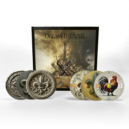 Dream Theater - Quarantième: Live à Paris - 3CD + 3 Blu-ray Artbook - Inside Out