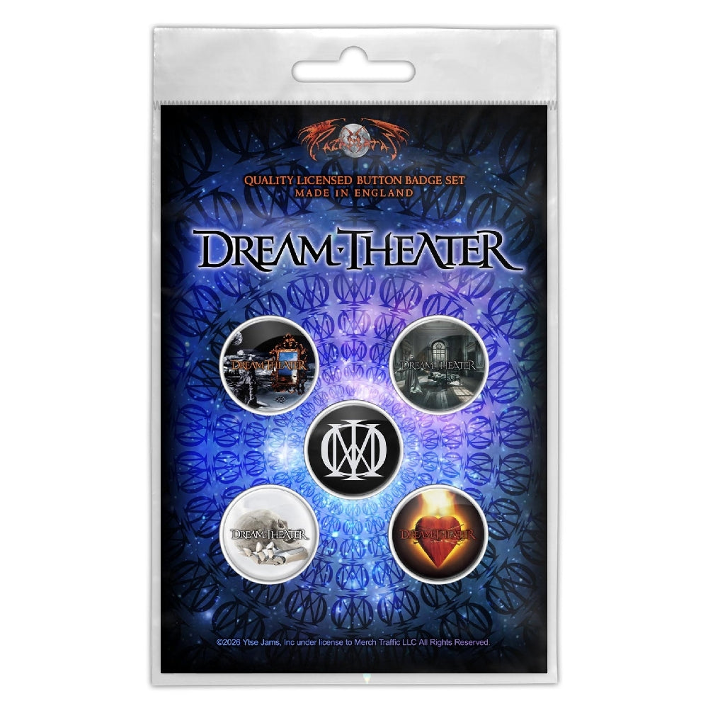 Dream Theater - Symbol - BUTTON BADGE SET - Razamataz