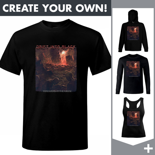 Drift Into Black - Voices Beneath The Rubble - Merchandising