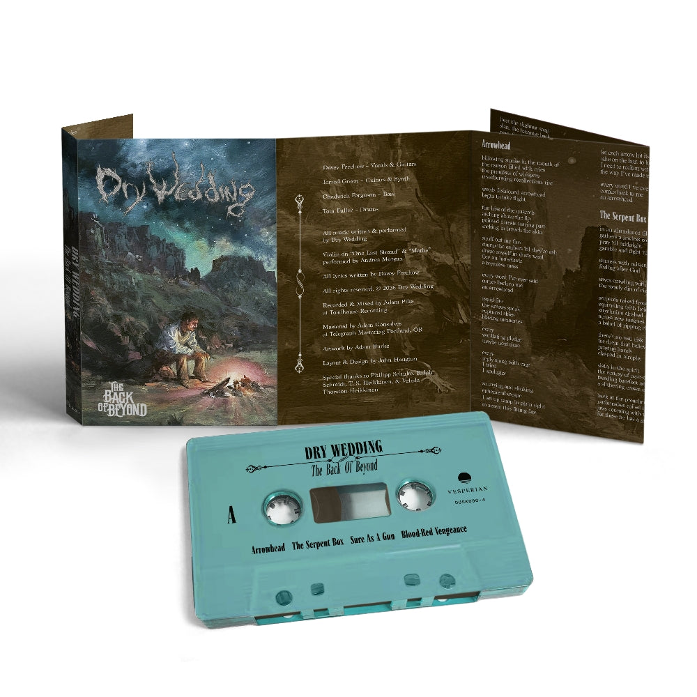 Dry Wedding - The Back of Beyond - CASSETTE COLOURED - Vesperian