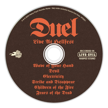 Duel - Live At Hellfest - CD DIGIPAK - Heavy Psych Sounds Records - Image 2