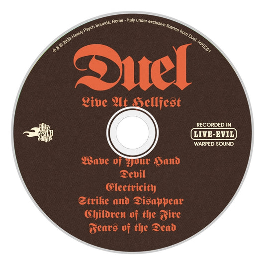 Duel - Live At Hellfest - CD DIGIPAK - Heavy Psych Sounds Records - Image 2