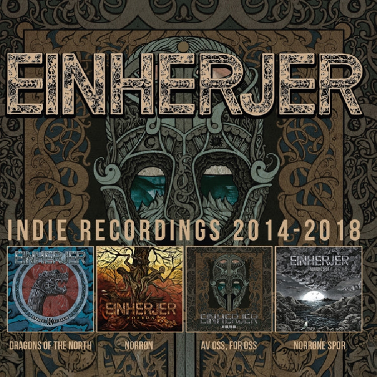 Einherjer - Indie Recordings 2014 - 2018 - 4CD BOX - Back on Black