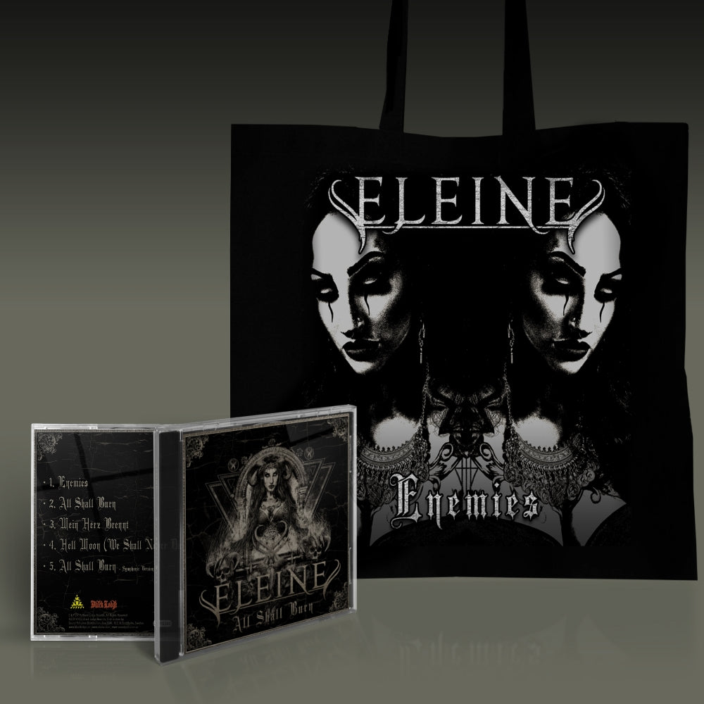 Eleine - All Shall Burn - CD EP + TOTE BAG - Black Lodge