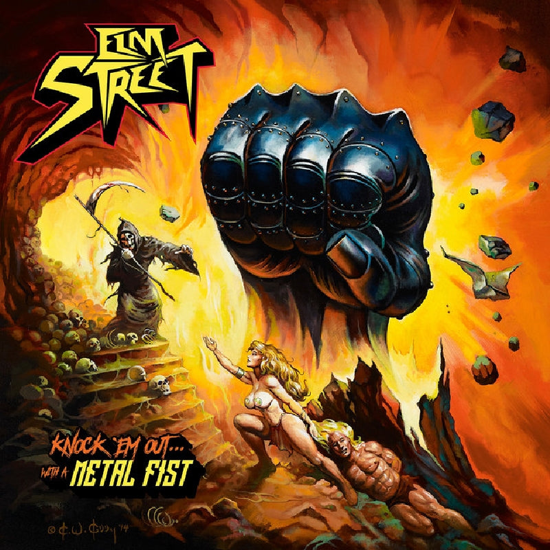 Elm Street - Knock 'Em Out... With A Metal Fist - CD - Massacre Records