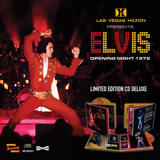 Elvis Presley - Las Vegas Hilton Presents Elvis - Opening Night 1972 - CD DIGIBOOK - Memphis Recording