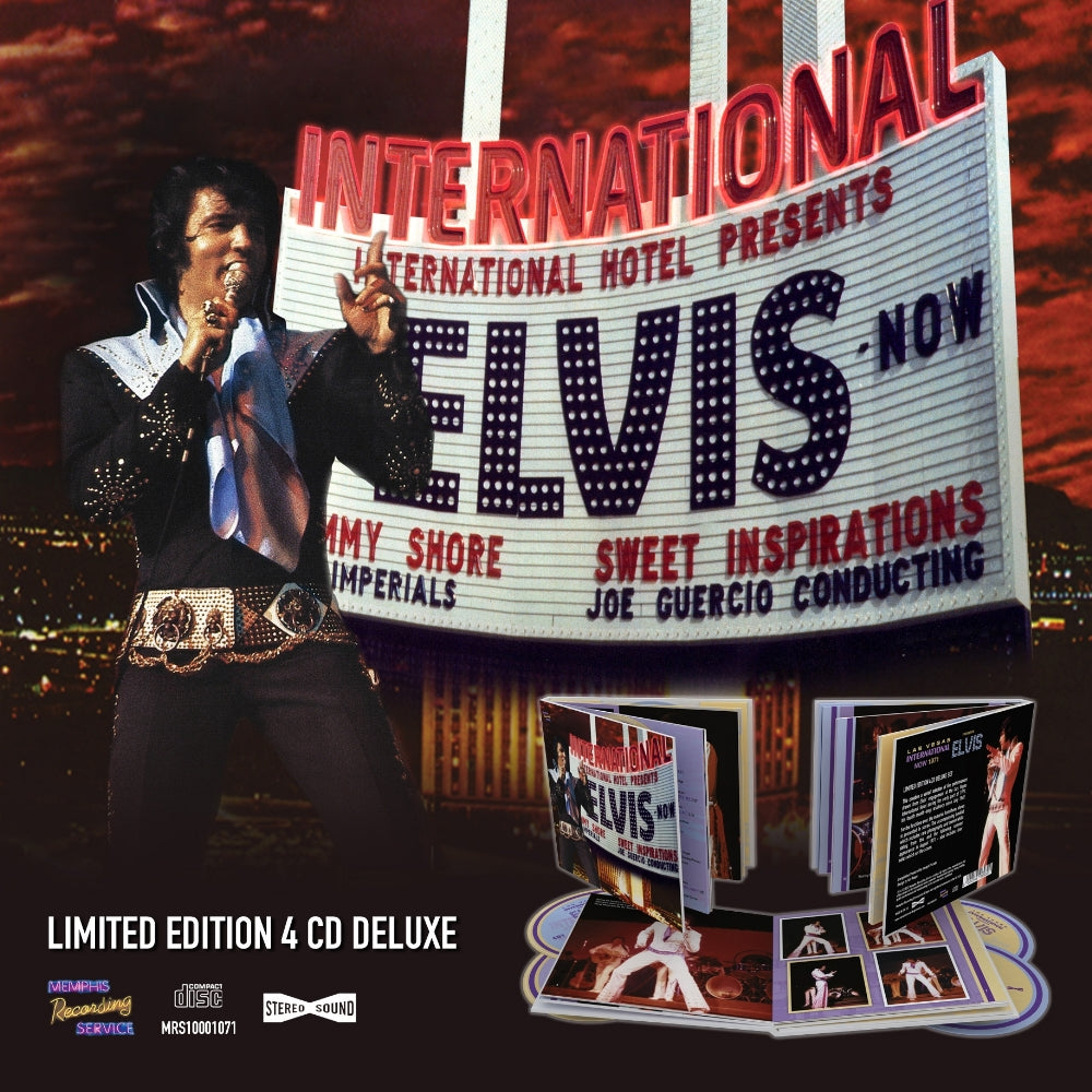 Elvis Presley Las Vegas International Presents Elvis Now 1971 4C Elvis Presley Las Vegas International Presents Elvis Now 1971 4C