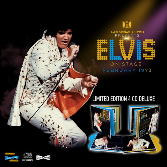 Elvis Presley - Las Vegas, On Stage 1973 - 4CD Digibook - Memphis Recording