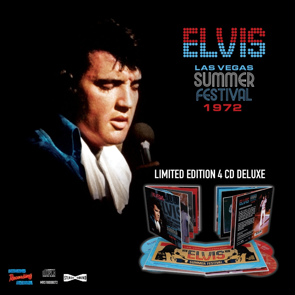 Elvis Presley - Las Vegas Summer Festival 1972 - 4CD Digibook - Memphis Recording