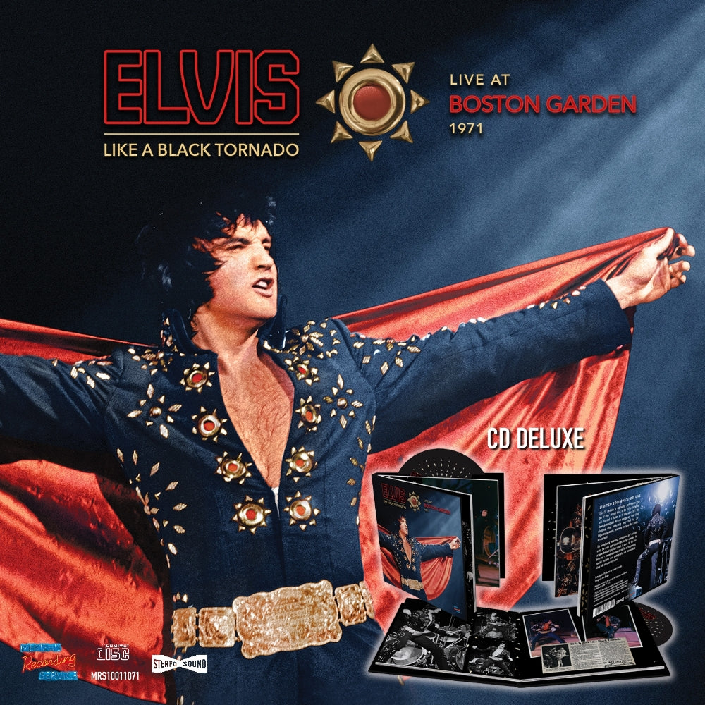 Elvis Presley - Like A Black Tornado - Live At Boston Garden 1971 (Broadcast) - CD DIGIBOOK - Memphis Recording