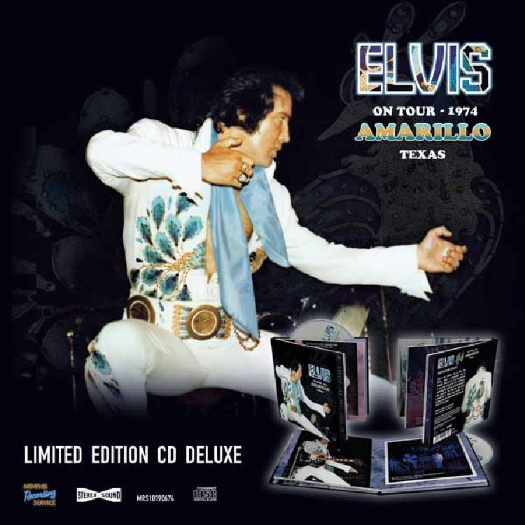 Elvis Presley - On Tour 1974 - Amarillo Texas - CD DIGIBOOK - Memphis Recording